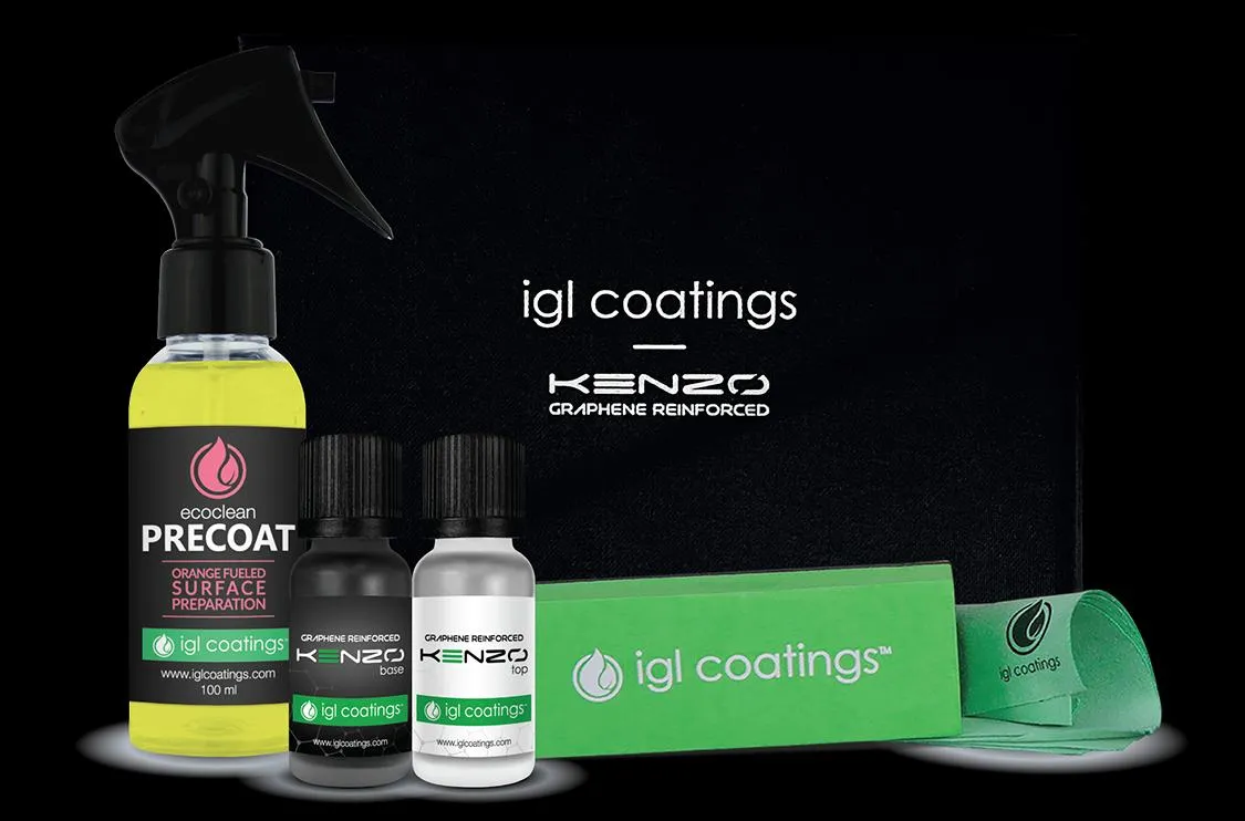 IGL Coatings Ecocoat Kenzo Graphene Reinforced Ceramic Coating - Professional Car Protection